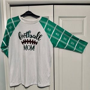 Ladies Football Mom Tshirt